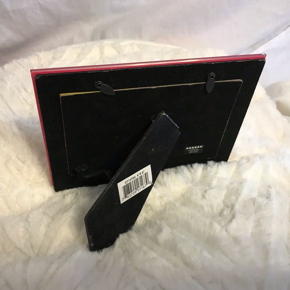 Glass picture frame, pink with LOL rhinestones - Picture 6 of 6